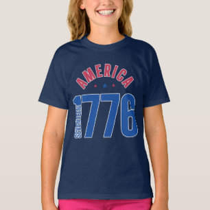 T-shirt AMÉRIQUE 1776 année de liberté