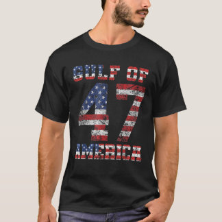 T-shirt Amérique du Golfe des États-Unis Salutation Trump 