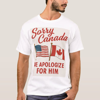 T-shirt Amérique et Canada Design