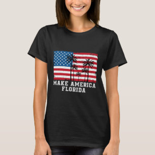 T-shirt Amérique Floride Desantis 2024 Trump Desantis Elec
