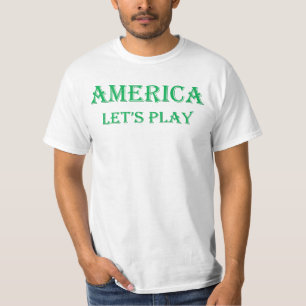 T-shirt amérique jouons-nous