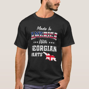 T-shirt Amérique Parties géorgiennes Géorgie Carte USA Dra