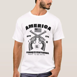 T-shirt Amérique : un droit constitutionnel d'être excepti