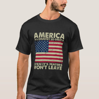 T-shirt Amérique Un Pays Si Génial Même Ses Ers Ne Parti