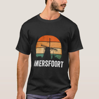 T-shirt Amersfoort Wmill Pays-Bas Dutch Vintage Nede