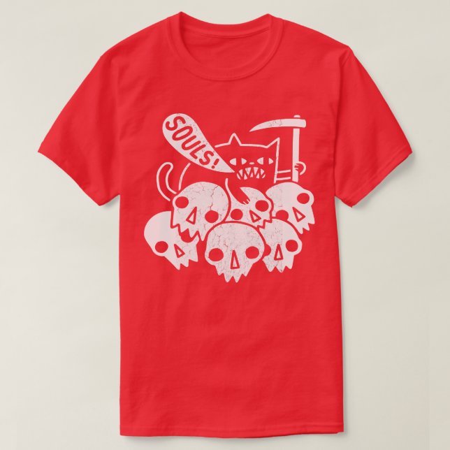 T-SHIRT ÂMES BLANCHES (Design devant)