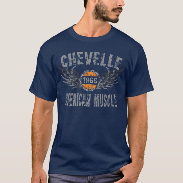 T-shirt amgrfx - chemise 1966 de Chevelle (Devant)