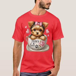 T-shirt ami à pattes et amour