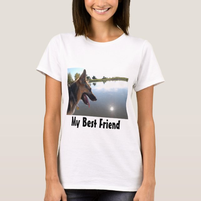 T-shirt Ami berger allemand (Devant)