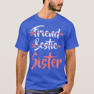 T-shirt Ami Bestie Soeur Bff Matching Meilleur Ami