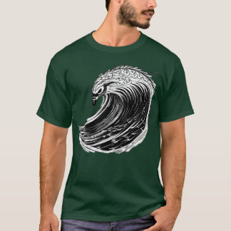 T-shirt ami Bird Wave