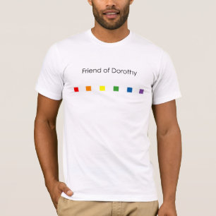 T-shirt Ami d'arc-en-ciel de Dorothy - lumière