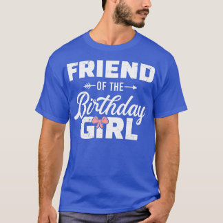 T-shirt Ami de la fille d'anniversaire fille correspondant