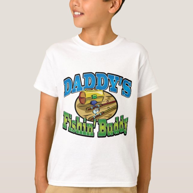 T-shirt Ami de la pêche du papa (Devant)
