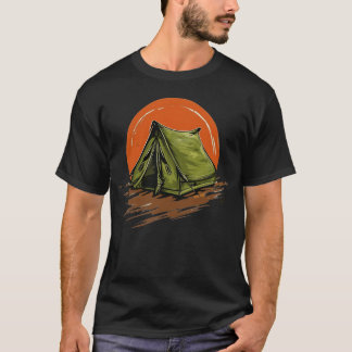 T-shirt ami du camp Sunset