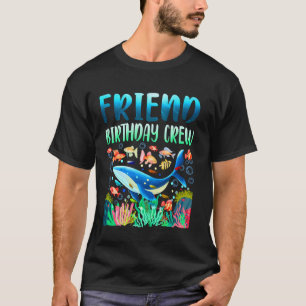 T-shirt Ami du garçon d'anniversaire Poisson de mer Animau