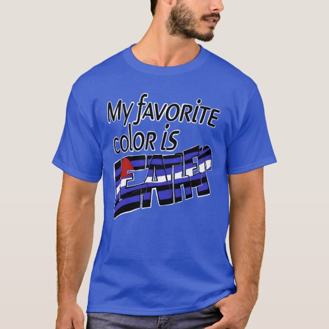T-shirt Ami en cuir (Devant)