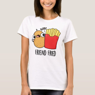 T-shirt Ami Friend Funny French Fries Pun
