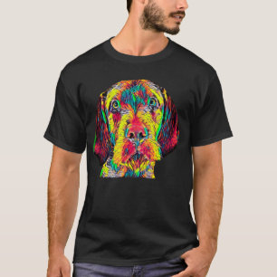 T-shirt Ami vrai de Vizsla de chien de race de race à