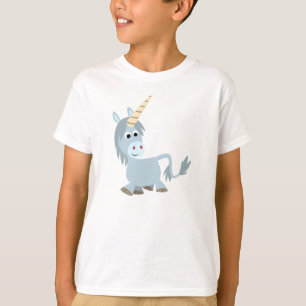 T-shirt amical mignon d'enfants de licorne de