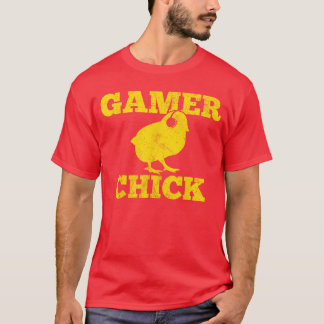 T-shirt amie de jeu de Gamer Chick