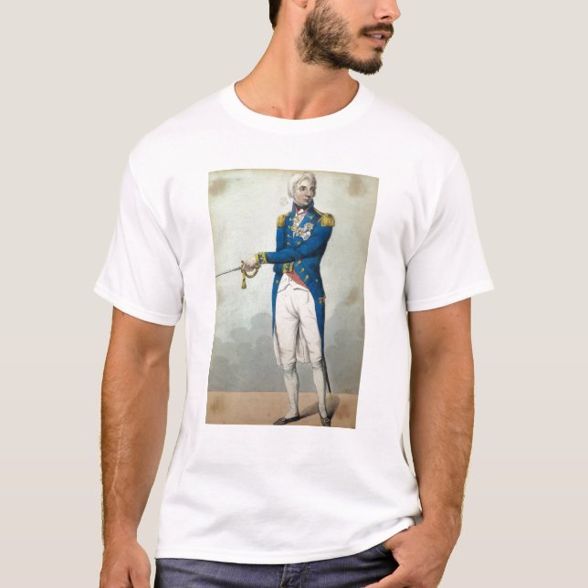 T-shirt Amiral Horatio Nelson (Devant)