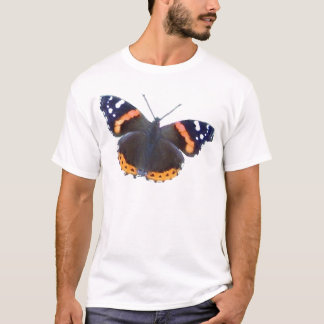 T-shirt Amiral rouge papillon