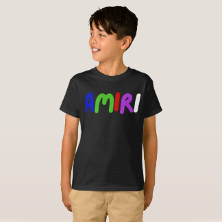 T-shirt Amiri nom choses cadeau pour les enfants