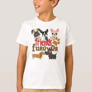 T-shirt Amis Chiens Furever Chiens Chiens Chiens Chiens Ch