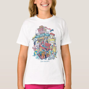 T-shirt AMIS™ Collage de dessin