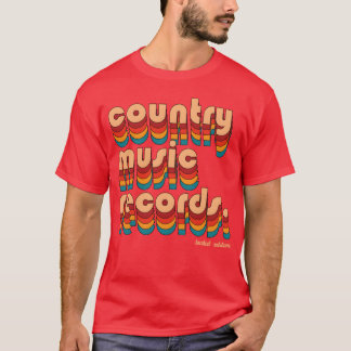 T-shirt Amis Country Music Records