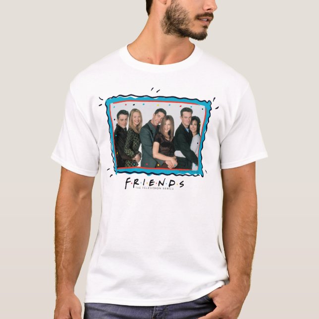 T-shirt AMIS™ | Couples de blocage (Devant)