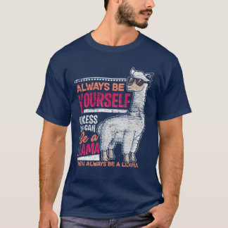 T-shirt Amis d'animaux de Lama