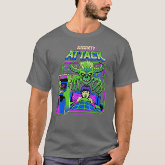 T-shirt amis d'attaque d'anxiété