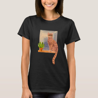 T-shirt Amis de chat