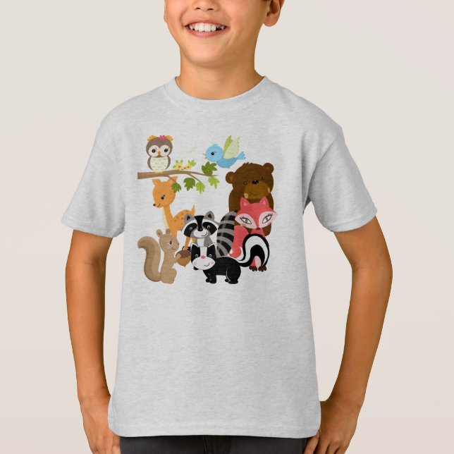 T-shirt Amis de forêt (Devant)