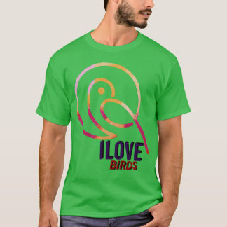 T-shirt Amis de la famille des oiseaux
