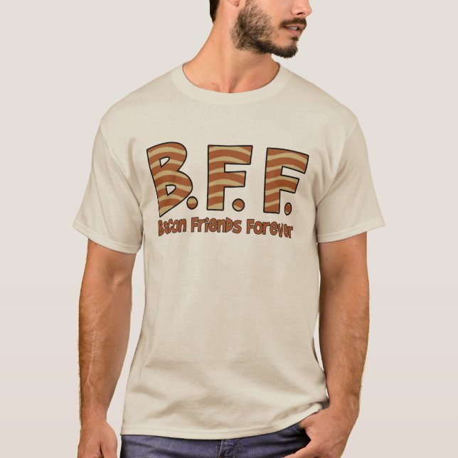 T-shirt amis de lard pour toujours (Devant)