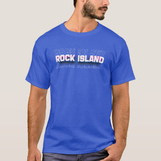 T-shirt amis de l'île de roche