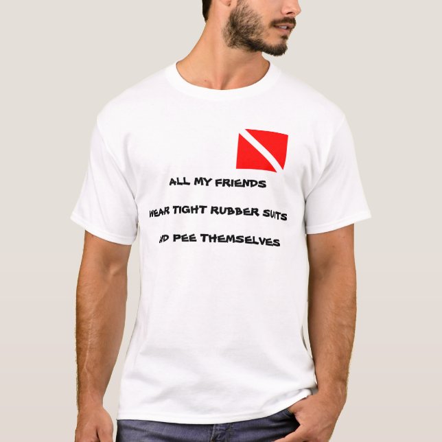 T-shirt Amis de plongeur (Devant)