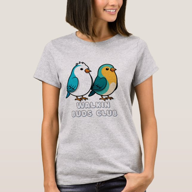 T-shirt Amis de plumes (Devant)