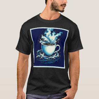 T-shirt Amis d'Ocean Coffee Dream