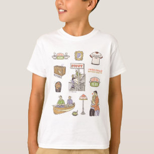 T-shirt AMIS™   Icônes de dessin
