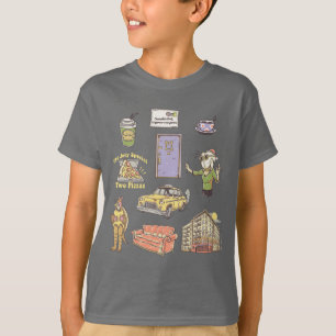 T-shirt AMIS™   Icônes de dessin graphique 2