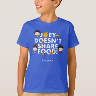 T-shirt AMIS™   Joey ne partage pas de nourriture Chibi