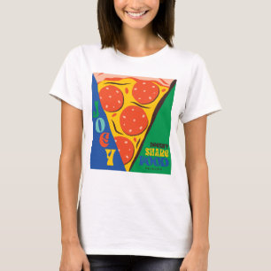 T-shirt AMIS™   Joey ne partage pas de nourriture - Pizza 