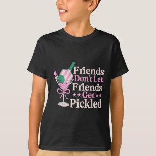 T-shirt Amis Ne Laisser Les Amis Se Faire Pickleball Pl