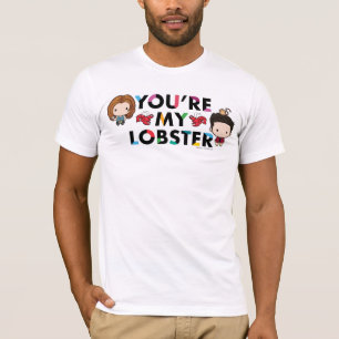T-shirt AMIS™   Ross & Rachel Lobster Chibi