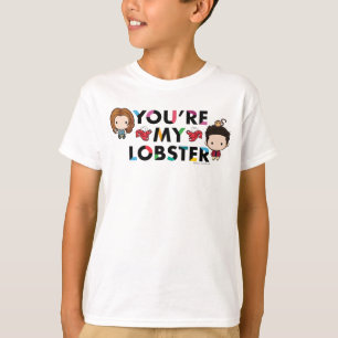 T-shirt AMIS™ Ross & Rachel Lobster Chibi