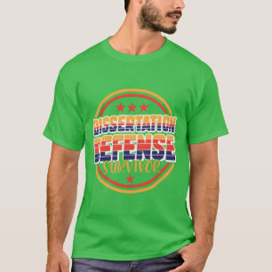 T-shirt amis survivants à la soutenance de thèse